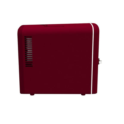 Frigidaire 9 Can or 6L Beverage Portable Mini Refrigerator EFMIS2175-RED, Includes 110V home power cord & 12V DC car adapter