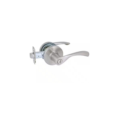 Primrose Satin Nickel Privacy Bed/Bath Door Handle LS9X2GSJYYC