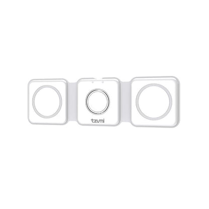 Tzumi 3-in-1 Charge Station Universal Device Docking Hub White T30106BJ-2