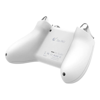 Zen Pro ZP09WHT Wireless Gaming Controller for Nintendo Switch, Bulit in dual vibration, AI Key, Quick interchange  - White