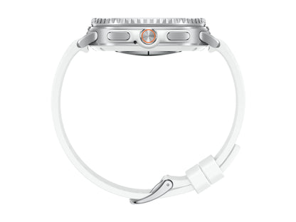 Samsung Galaxy Watch 8 46mm Classic Stainless Steel Smartwatch LTE White (2025)
