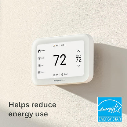Honeywell Home X8S 5" Premium Smart Programmable Wi-Fi Thermostat with Sensor X8VMC9W/W