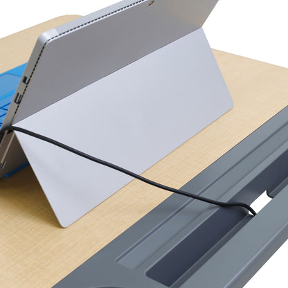 Ergotron Mobile Desk Fusion Maple 24-811-F13