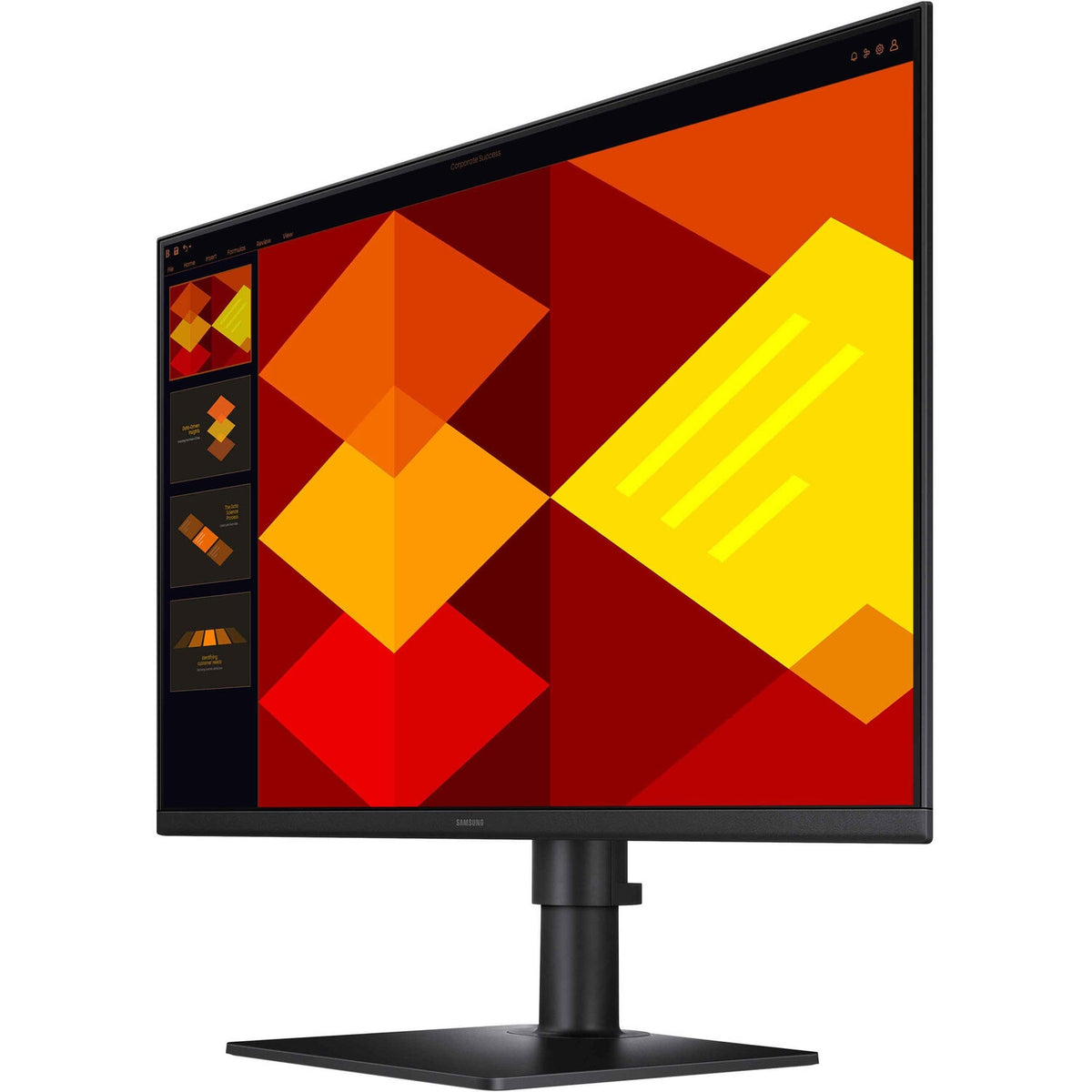 Samsung - 27" (S40GD) 100Hz 1920 x 1080 5ms IPS FHD Borderless Business Monitor DisplayPort, HDMI, USB S27D402GAN