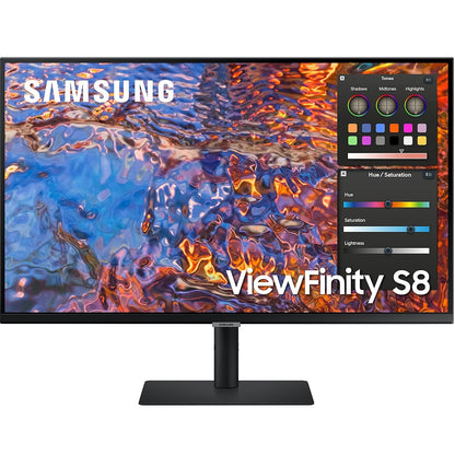 Samsung Viewfinity S80PB 32" 16:9 4K Ultra HD IPS LCD Monitor, Black  S32B804PXN