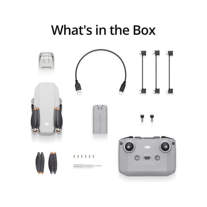 DJI Mini 2 – Ultralight and Foldable Drone Quadcopter, 3-Axis Gimbal with 4K Camera, 12MP Photo, 31 Mins Flight Time