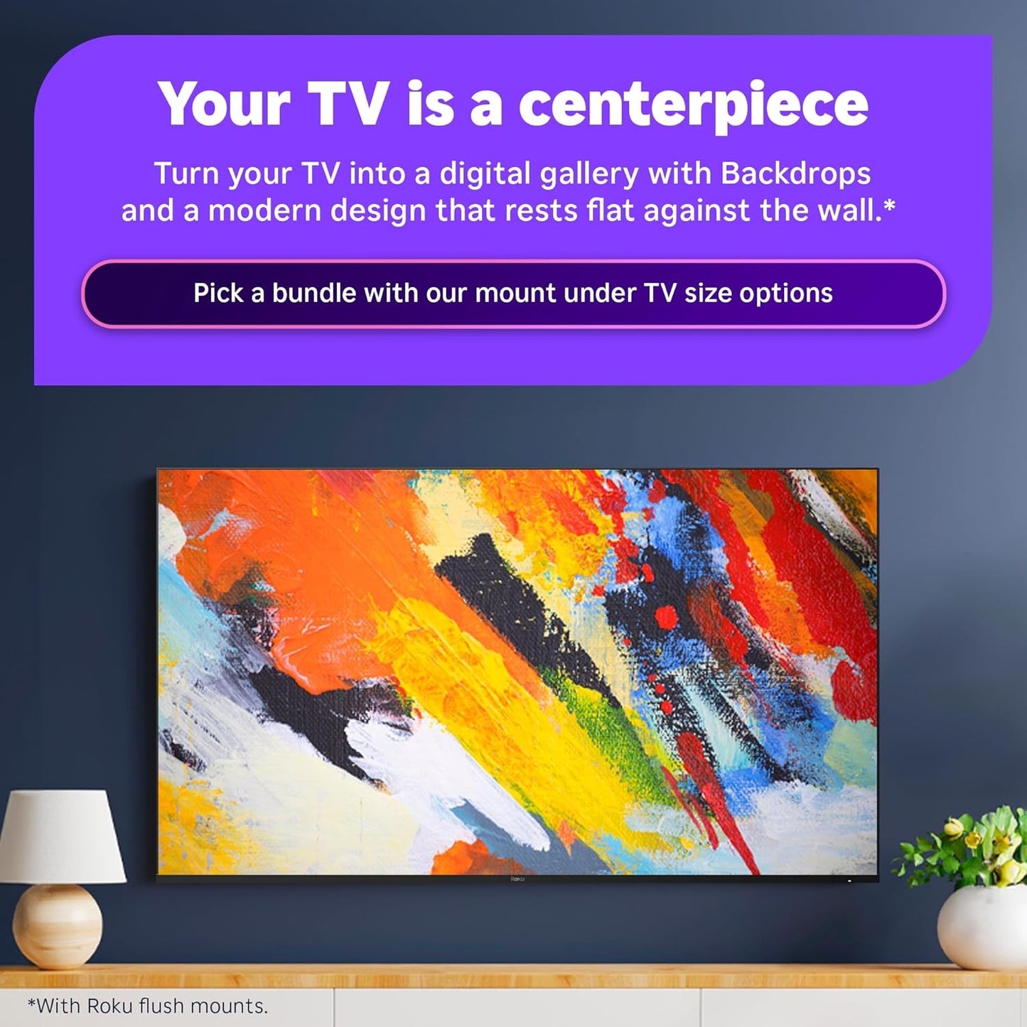 Roku - 75" Class Pro Series 4K QLED Mini-LED Smart RokuTV 75R8C5