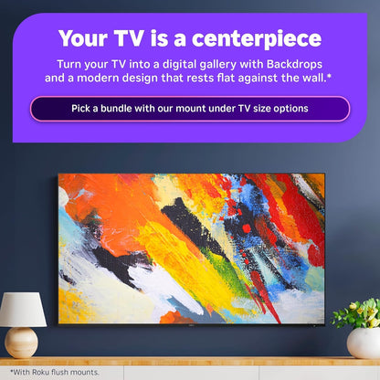 Roku - 75" Class Pro Series 4K QLED Mini-LED Smart RokuTV 75R8C5