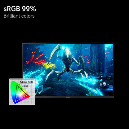 Acer Nitro 31.5" WQHD Gaming Monitor GA321QU Pwmipruxw 2560x1440 | 180Hz | 1ms