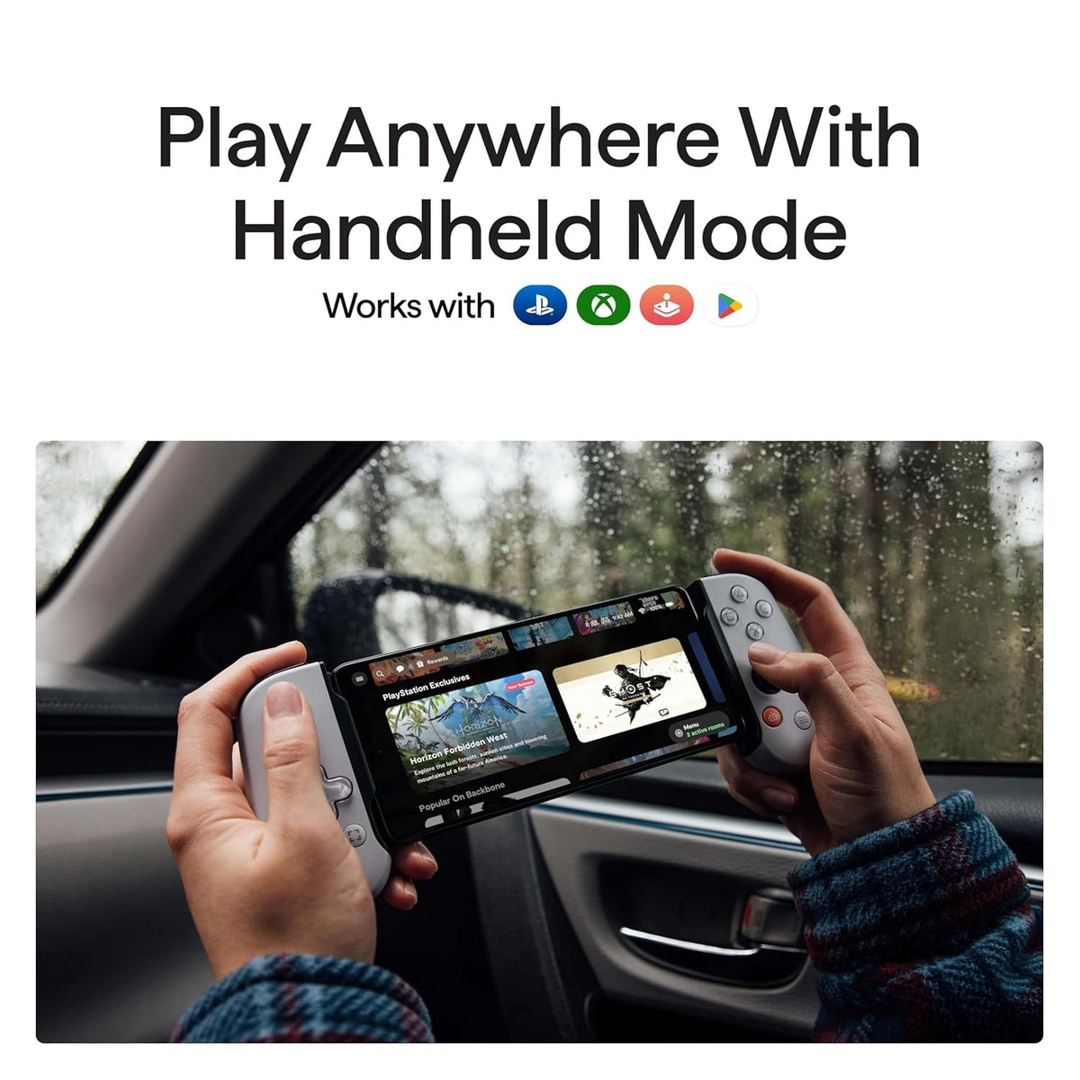 Backbone One PlayStation Ed. Mobile Gaming Controller for iPhone 2nd Gen BB02PWS