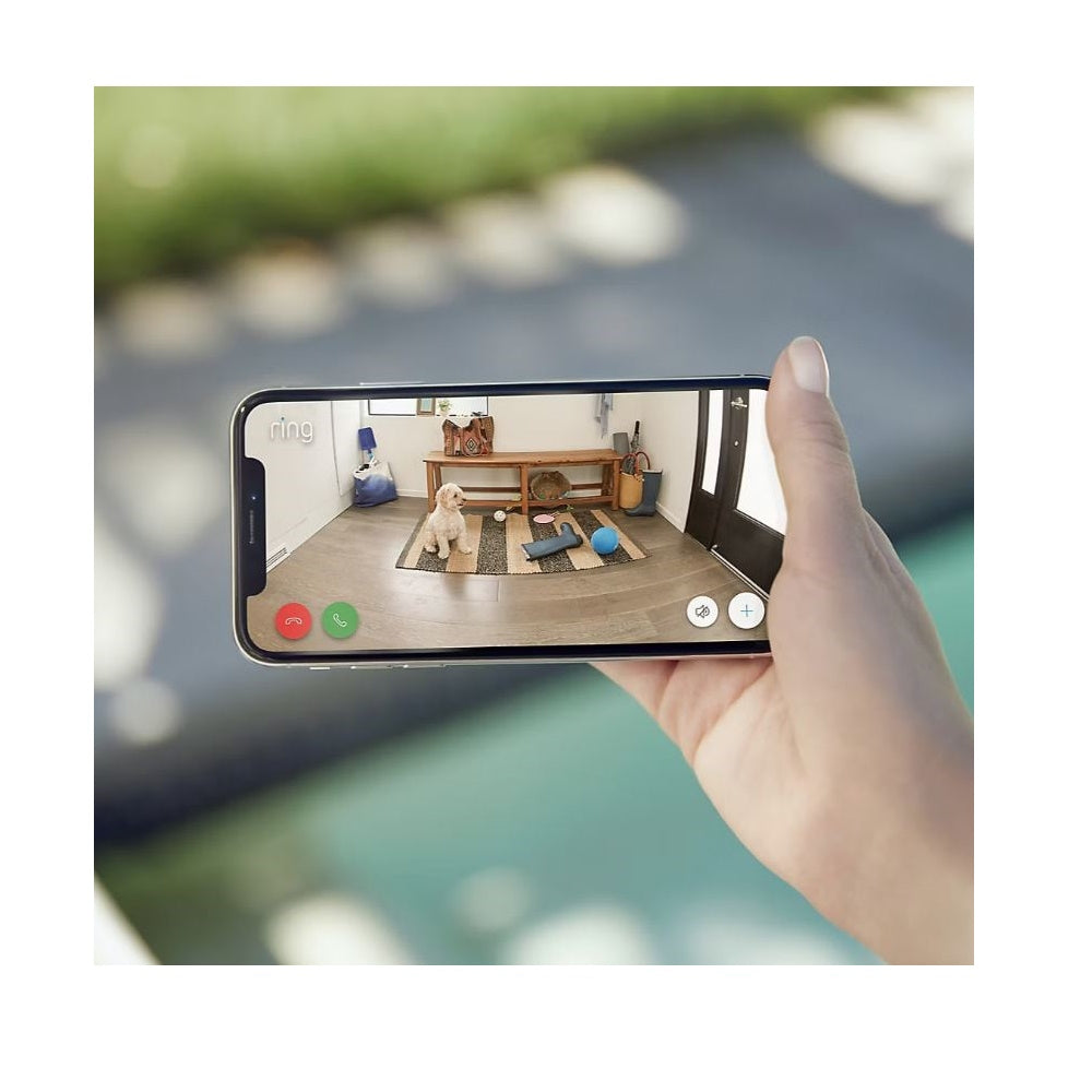 Ring Video Doorbell 3 with Indoor Camera Bundle, Dual band Wi-Fi, 1080p HD video