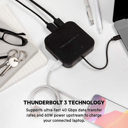 Belkin THUNDERBOLT 3 DOCK CORE Smart Hub in Black F4U110BT