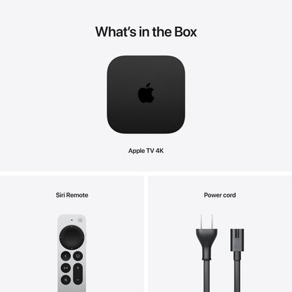 Apple TV 4K 64GB 3rd gen Latest Model Wi-Fi Black MN873LL/A