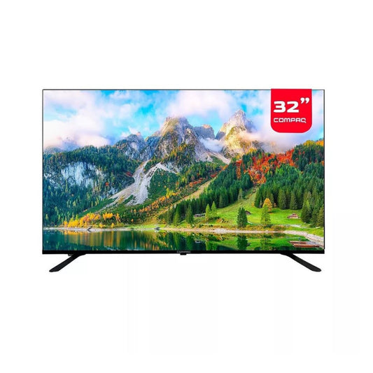 Compaq 32" 720p Smart Ultra HD TV, Quad-Core Processor, Dolby Audio, HDR, 400 Nits Brightness QLG32EHD