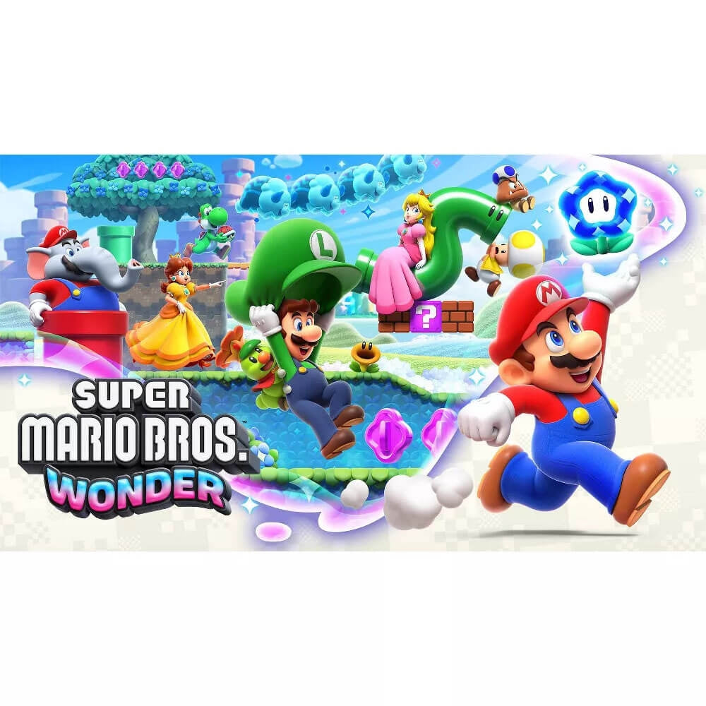 Super Mario Bros. OLED Model Wonder Bundle - Nintendo Switch 121618 (No Game card)