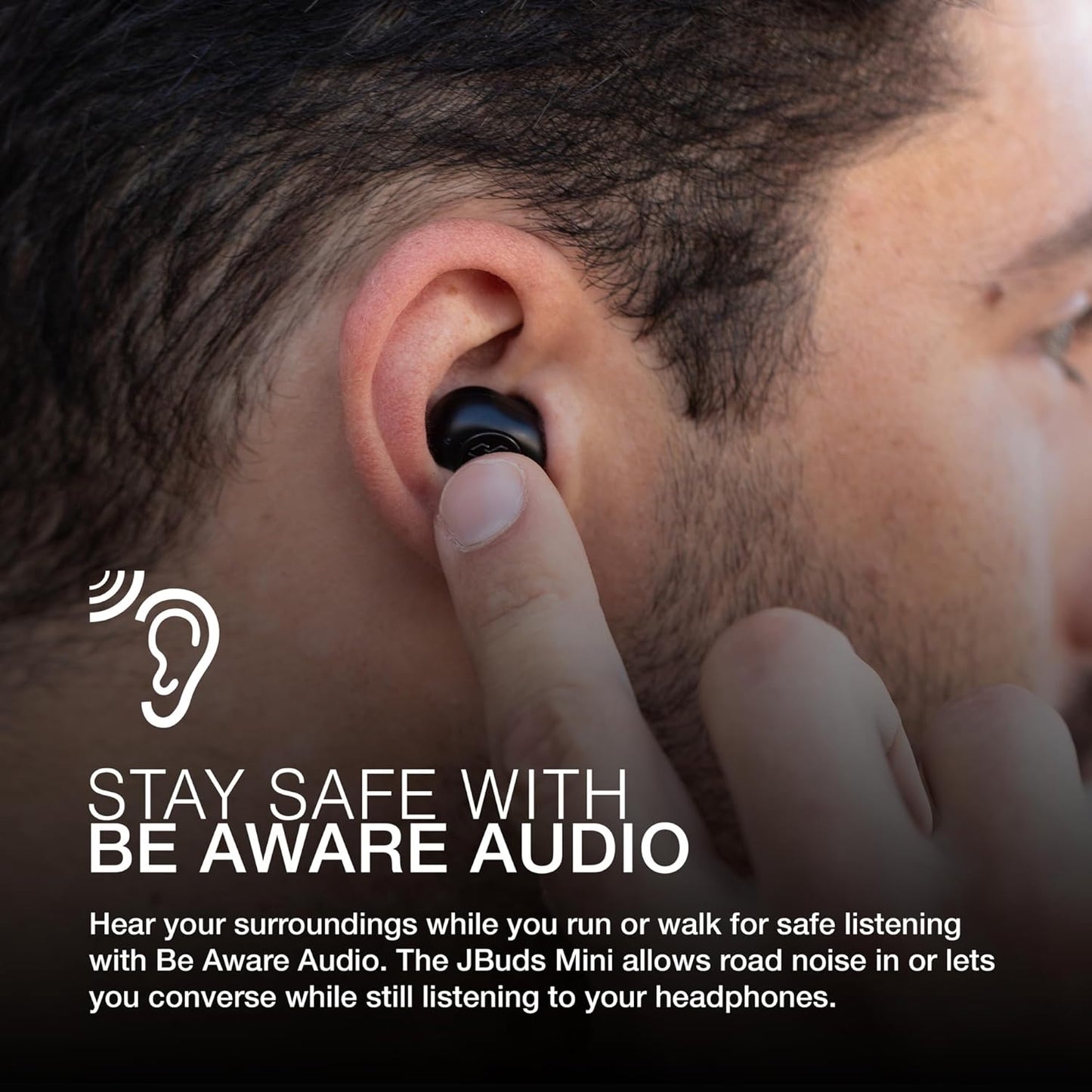 JLab JBuds Mini True Wireless Bluetooth Earbuds Black EBJBMINIRBLK124