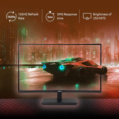 Acer Nitro ED270R 27" VA LED Curved FHD 180Hz 1ms AMD FreeSync Premium - Black