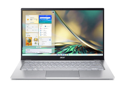 Acer SWIFT 3 14" Notebook SF314-512-518J Core i5-1240P 512GB/ 16GB 14″ (1920×1080) Win11 Pure Silver NX.K0FAA.005
