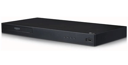 LG UBK80 4K Ultra-HD Blu-ray Player with HDR Compatibility Black Ethernet