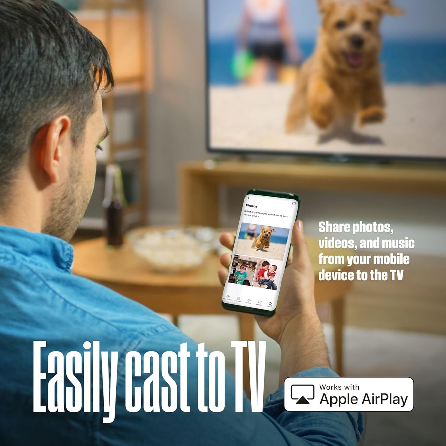 Westinghouse 50" Smart ROKU TV, 4K UHD Flat Screen, Wi-Fi, Bluetooth WR50UE4520