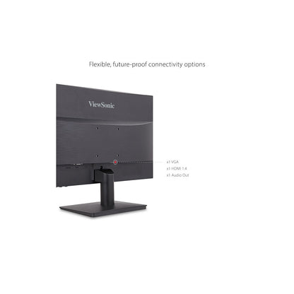 ViewSonic VA1903H 18.5" 1366 x 768 5ms LCD Monitor, DisplayPort VGA, HDMI Black