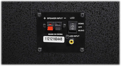 Technical Pro Dual 10" Passive DJ/Party Speaker w/LED Lights + Titanium Tweeter BS10PASSIVE