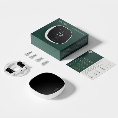 ecobee - Smart Thermostat Essential - Programmable Wi-Fi Thermostat - Works with Siri, Alexa, and Google