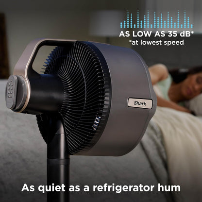Shark FlexBreeze Pro Mist 2-in-1 Fan with Integrated Mist Charcoal FA302