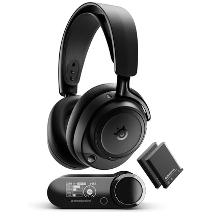 SteelSeries - Arctis Nova Elite Wireless Multi Gaming Headset for PC,PS5, Xbox one Black 61661