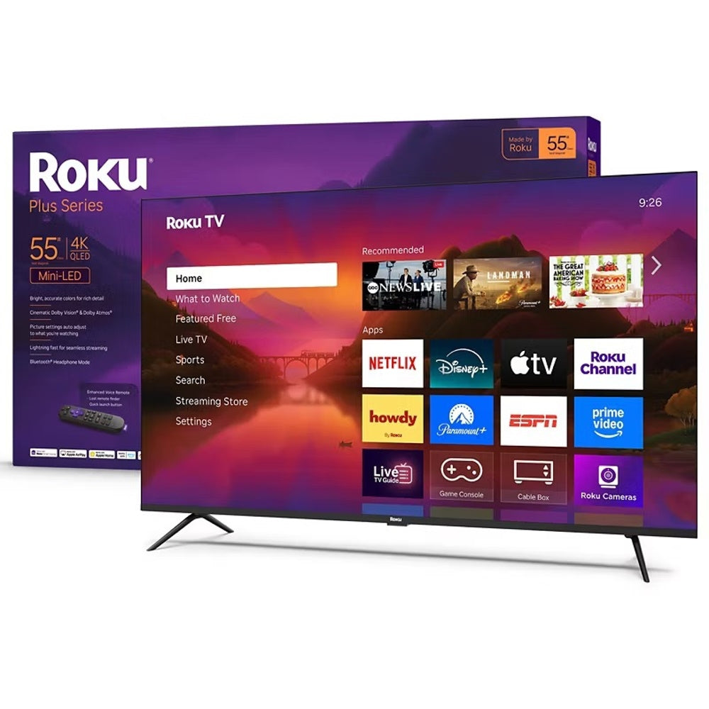 55” ROKU PLUS SERIES 4K MINI-LED QLED