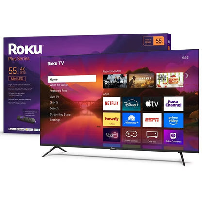 55” ROKU PLUS SERIES 4K MINI-LED QLED