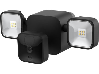 Blink Outdoor Wireless 1080p Security Camera with Floodlight - Black