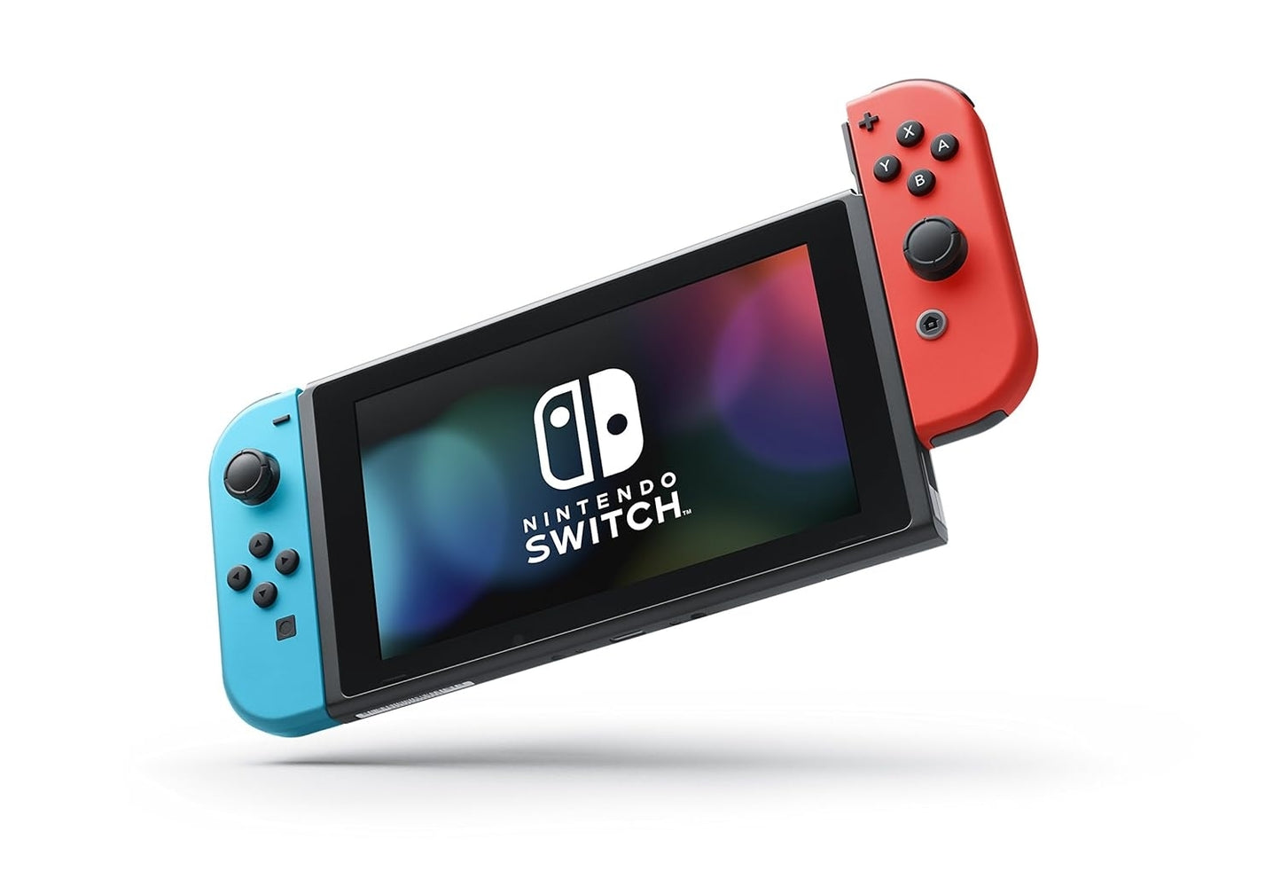Nintendo Switch with Neon Blue and Neon Red Joy-Con HAC-001