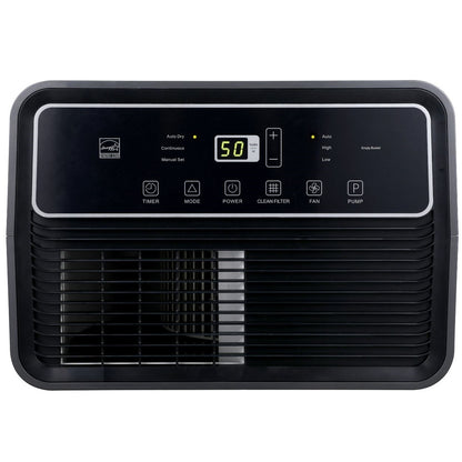 Hisense 50-Pint Capacity, 4500 sq. ft. Coverage, Built-In Pump Dehumidifier DH5024KP1G