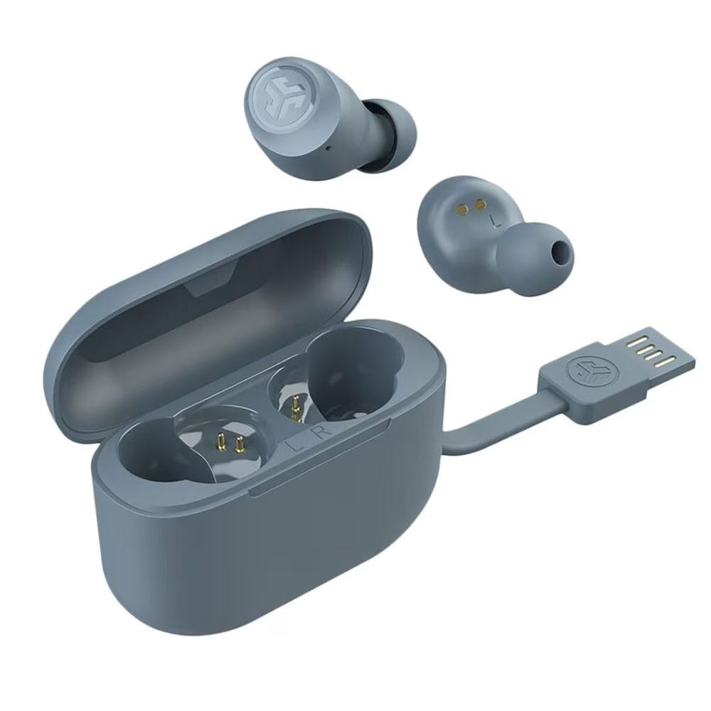 JLab GO Air Pop True Wireless Earbuds Slate EBGAIRPOPRSLT124 – Hyper ...