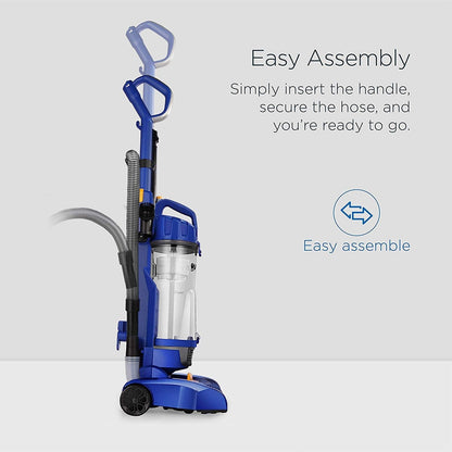 Eureka NEU182A PowerSpeed Bagless Upright Vacuum Cleaner, Lite, Blue NEU182A