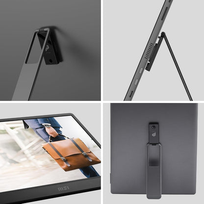 MSI 16" Full HD LED Monitor ProMP161E2U 1920 x 1080, 60Hz,4ms - Black/Silver PROMP161E2U