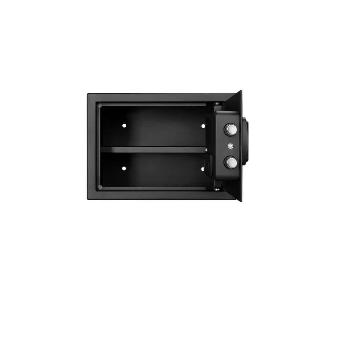Fortress Medium Personal Pry Resistant Solid Steel Safe with Electronic Lock, Interior LED light, Backup key - 44E20