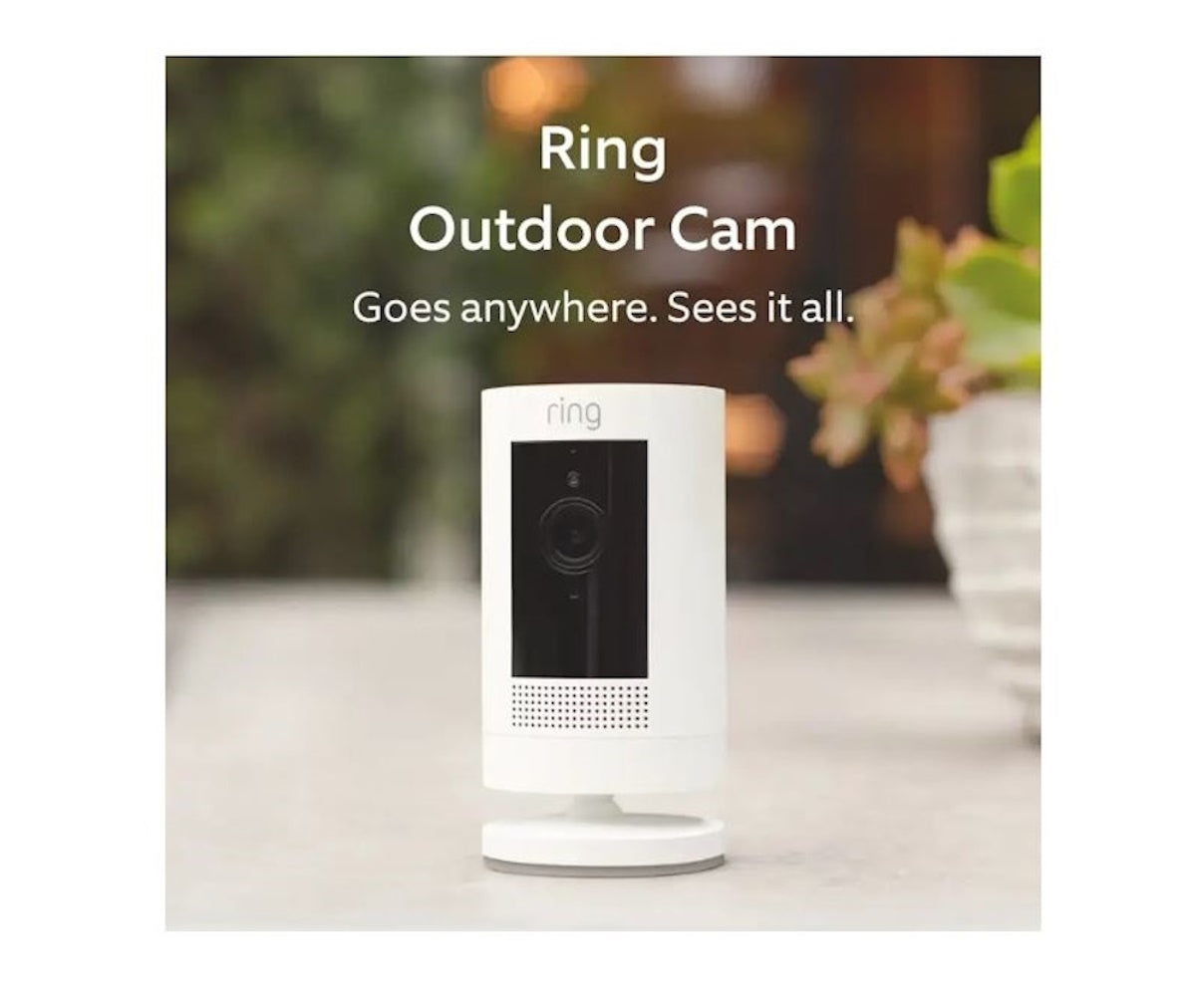 Ring Outdoor Cam (Stick Up Cam) Indoor/Outdoor Wireless 1080p Security Camera B0C5QRZ47P
