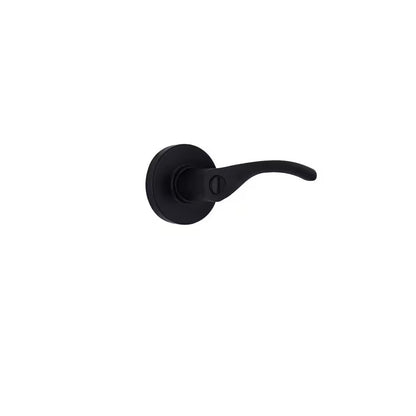 Primrose Matte Black Privacy Bed/Bath Lever LS9X9GSJYYC