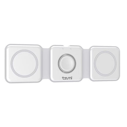 Tzumi 3-in-1 Charge Station Universal Device Docking Hub White T30106BJ-2