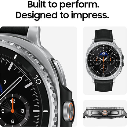 Samsung Galaxy Watch8 Classic Stainless Steel Smartwatch 46mm BT - White - (2025) SM-L500NZWAXAA