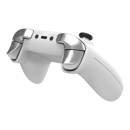 Zen Pro ZP09WHT Wireless Gaming Controller for Nintendo Switch, Bulit in dual vibration, AI Key, Quick interchange  - White