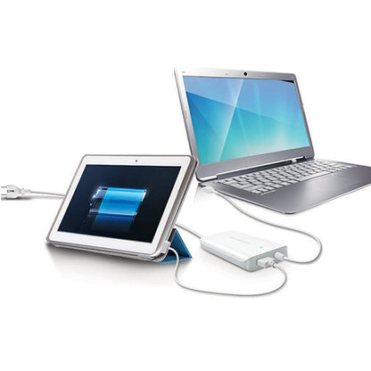 Innergie mCube Pro 70 Watt Universal AC, Auto, and Air Adapter for Notebooks TADP-70BB AK