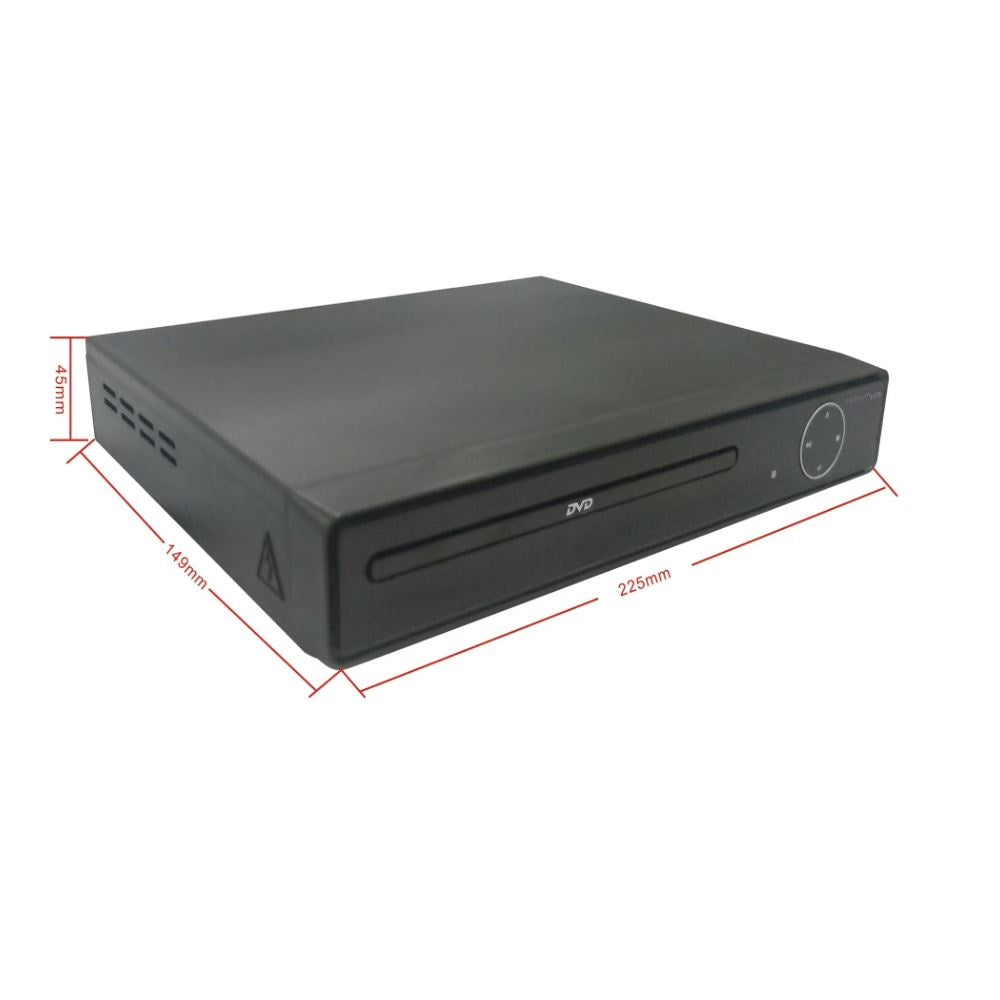 Proscan Elite HDMI DVD Player 1080P Up-Conversion with 6' HDMI Cable, Black, PEDVD6768