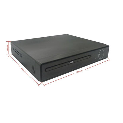 Proscan Elite HDMI DVD Player 1080P Up-Conversion with 6' HDMI Cable, Black, PEDVD6768