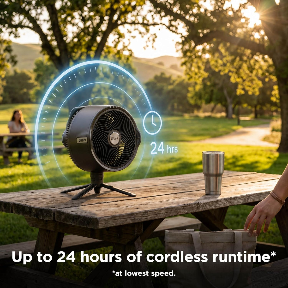 Shark FlexBreeze Pro Mist 2-in-1 Fan with Integrated Mist Charcoal FA302