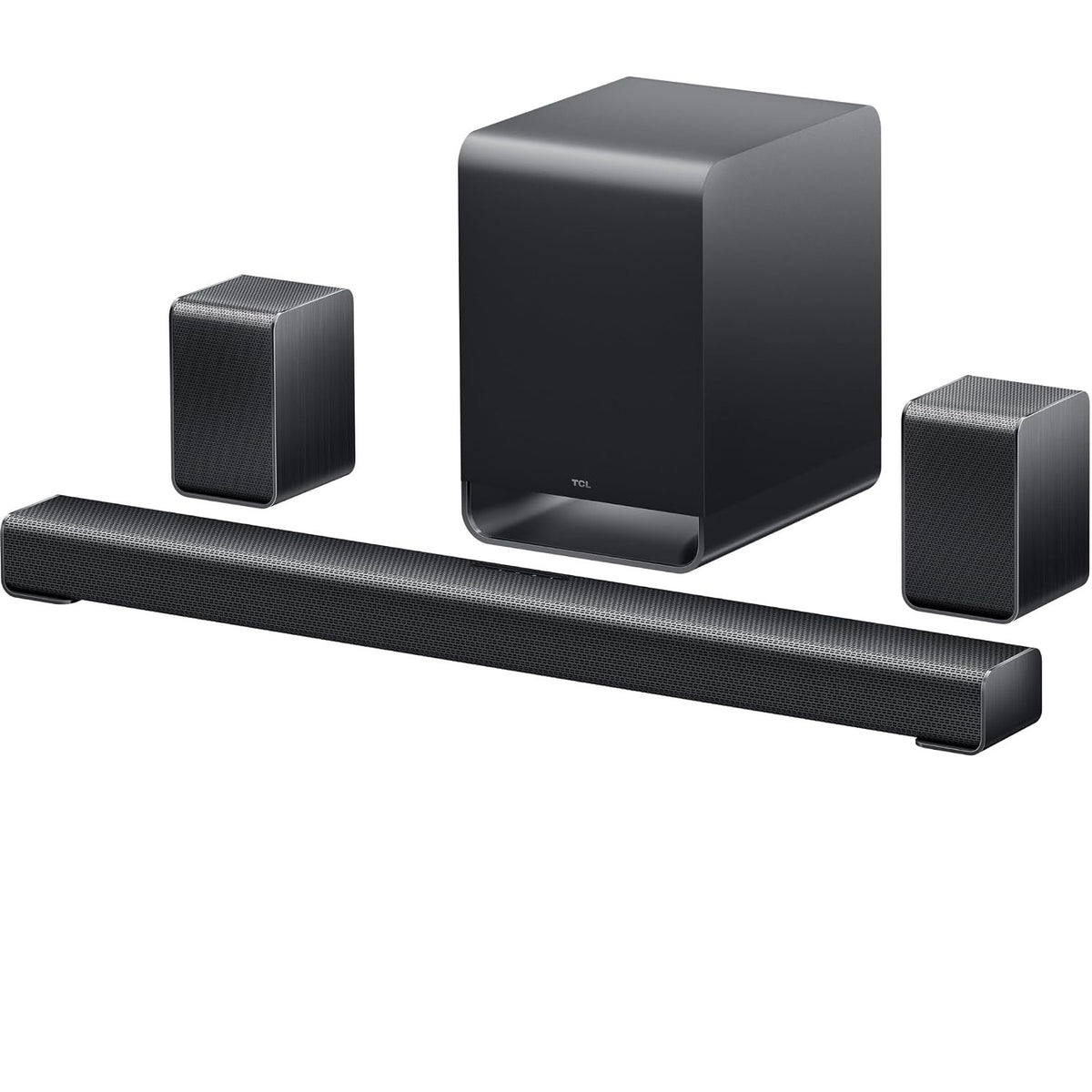 TCL - S-Class S65K 5.1 Channel Dolby Atmos Soundbar with Wireless Subwoofer (2026) - Charcoal