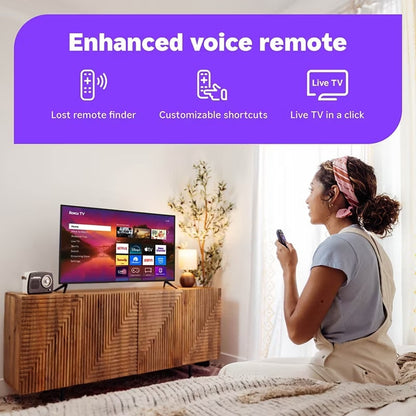55” ROKU PLUS SERIES 4K MINI-LED QLED