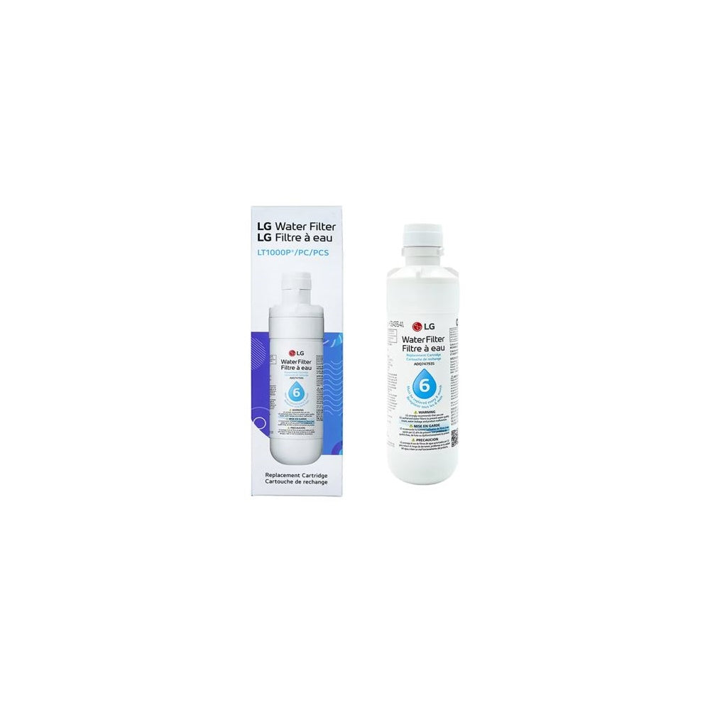LG Genuine LT1000P Refrigerator Water Filter ADQ7479350